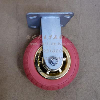 廠家直銷8寸鍍金橡膠定向腳輪 鍍金橡膠定向腳輪 橡膠定向腳輪圖片_高清圖_細節(jié)圖-衡水天生才五金產(chǎn)品商貿(mào) -