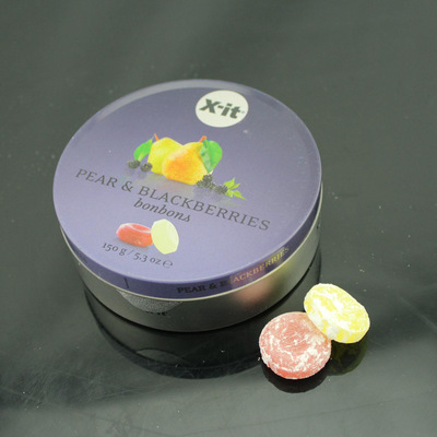 【供應(yīng)休閑小甜品 150g德國愛勝鮮梨黑莓口味糖】價格,廠家,圖片,巧克力及制品,北京金合百利商貿(mào)-